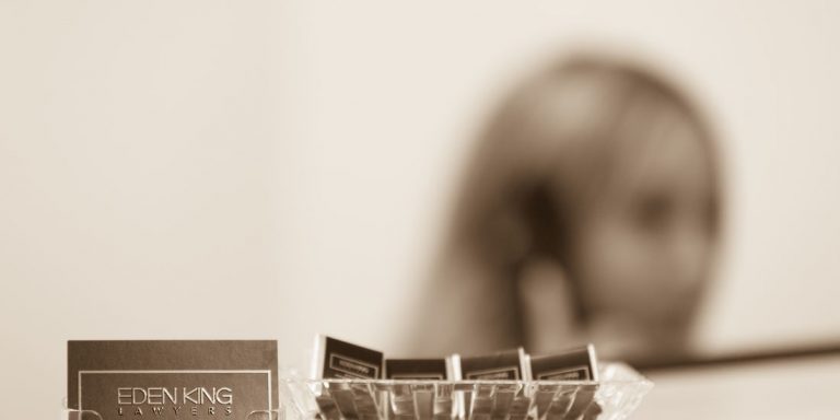 Business card for Edenking Lawyers